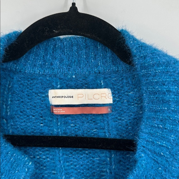 Anthropologie Pilcro Maggie V‎ Neck Sweater Blue Small - Picture 5 of 8
